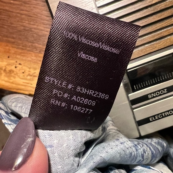 Hale Bob blouse, NWT, XL - Picture 5 of 12